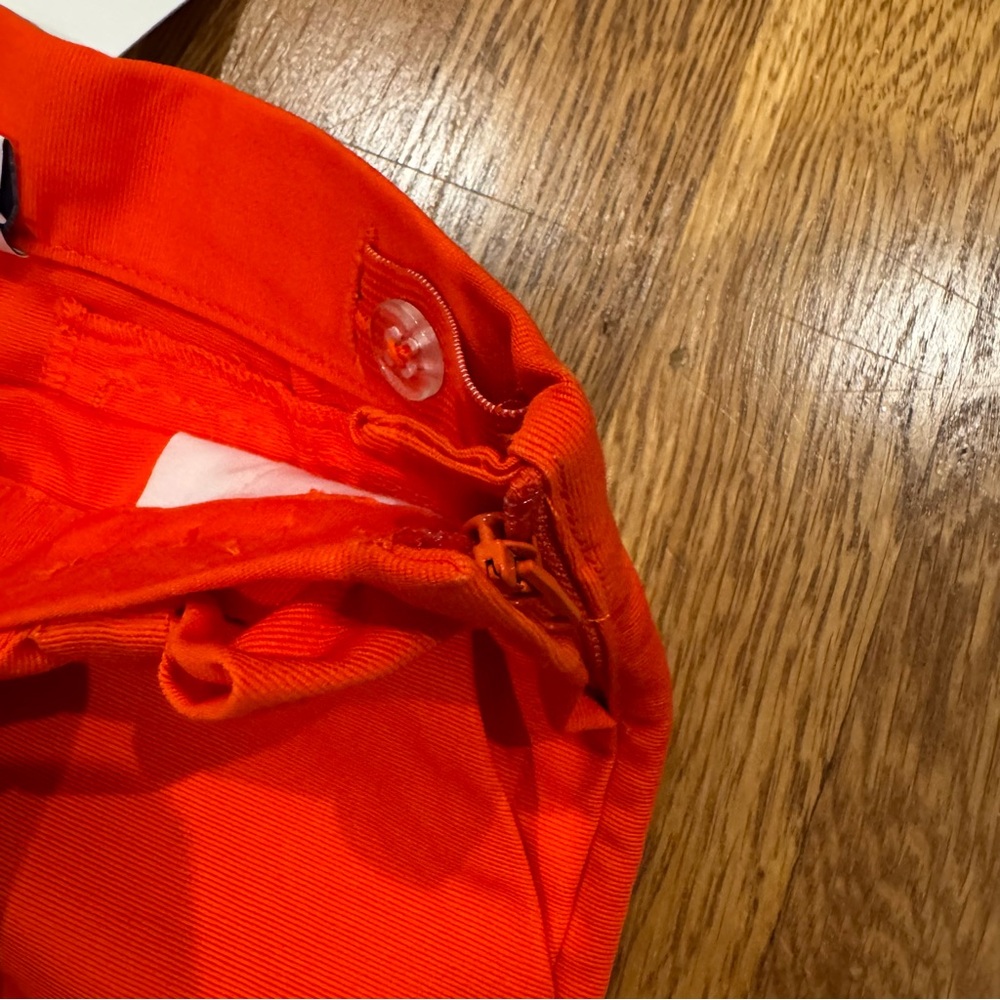 Janie and Jack baby toddler 18-24 mo Vibrant Orange Shorts with Bow Detail NWT - Picture 3 of 6